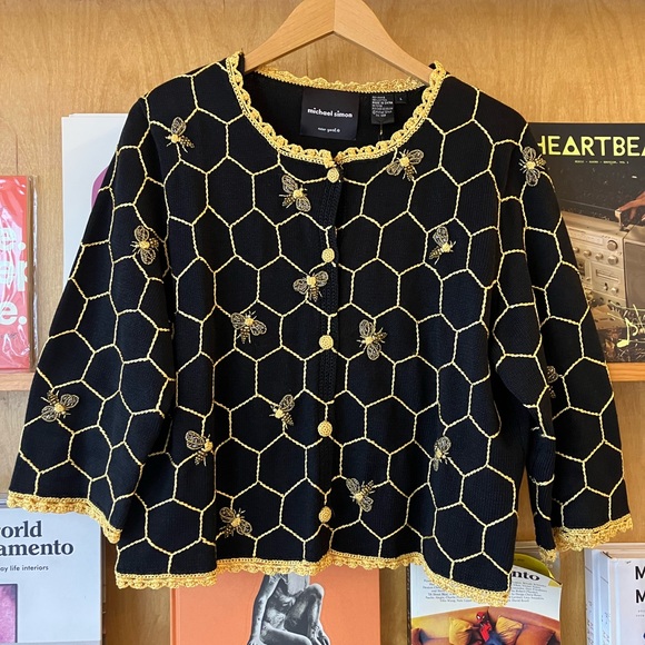 Michael Simon Sweaters - Michael Simon Beehive Sweater Like New 1999